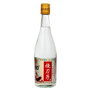 东旺东北烧刀子白酒60度500ml*1瓶高度白酒粮食高粱酒玻璃瓶白酒