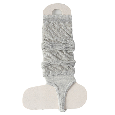 miu系芭蕾风小腿袜套女夏季薄款白色脚踩堆堆袜腿套网眼透气脚套