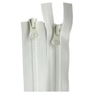 70cm深灰色YKK拉链5号树脂拉锁双头双开羽绒服夹克90cm银灰色