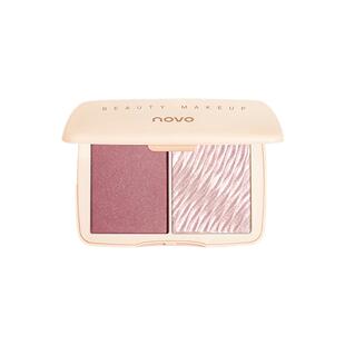 novo旗舰店官方腮红高光修容一体盘提亮哑光修容粉饼阴影学生平价