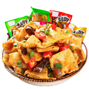 香菇豆干豆腐干辣条小零食小吃休闲食品散装小包装批发大礼包整箱
