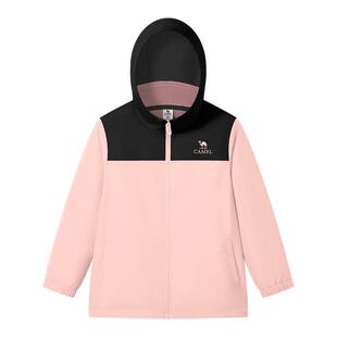 骆驼儿童外套保暖防风加绒中大童户外服上衣男童女童登山服三合一