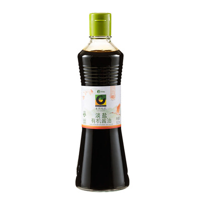 欣和禾然有机淡盐酱油500ml