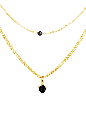 黑玛瑙叠搭女性饰品博主推荐