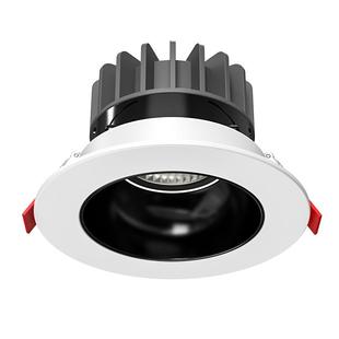 全光谱防眩射灯led嵌入式天花灯无主筒灯客厅吊顶开孔8/9/10/12CM