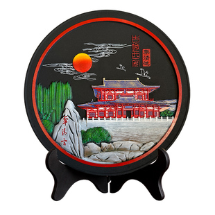 西安文创摆件旅游景点纪念品陕西博物馆华清池送客户伴手礼品定制