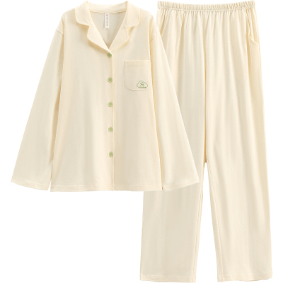 芬腾纯棉情侣长袖睡衣女