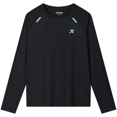 遁甲|特步童装男童速干长袖T恤