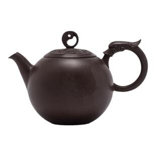 陆羽12生肖龙太极紫砂茶壶单壶台湾纯功夫茶具半手工泡茶壶