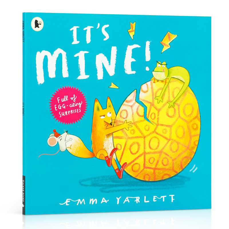 英文原版绘本 Emma Yarrett：It's Mine! 这是我的 儿童英语趣味阅读启蒙绘本图画书 亲子互动共读宝宝睡前故事书 4-8岁