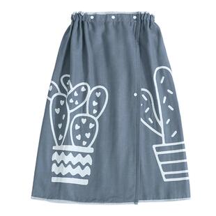 可穿裹纱布浴巾纯棉薄款大人家用吸水速干成人女抹胸夏游泳浴裙