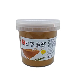 现炒现磨纯芝麻酱酱类调料热干面酱拌面酱火锅石磨酱实惠2斤桶装