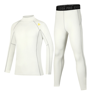 儿童紧身衣训练服保暖运动内衣套装跑步打底篮球足球滑雪速干衣