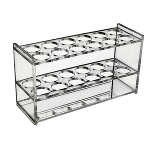 实验室有机玻璃比色管架试管架多功能支架试管架亚克力干花花架