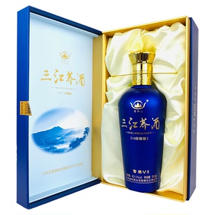 三江荞酒云南特产酒兰坪怒江苦荞酒500ml雪荞十年陈酿40度礼盒装