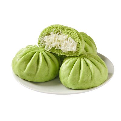 邕桂妃海南斑斓椰丝包叉烧包