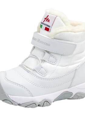 保暖羊毛内里儿童棉靴雪地靴