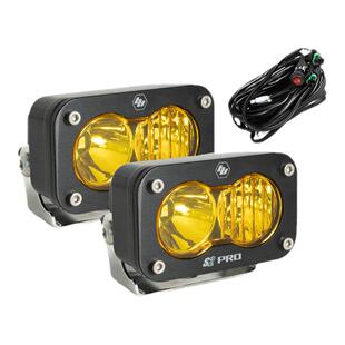 巴哈越野汽车LED辅助灯摩托哈雷猛禽烈马前杠牧马人行李架S2射灯