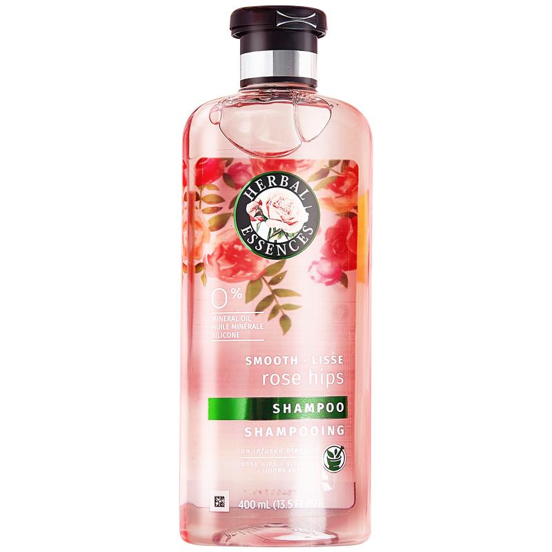 【自营】伊卡璐herbal玫瑰洗发水护发素蓬松控油滋润小粉瓶洋甘菊