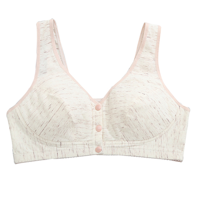 前扣少女大码纯棉薄款文胸全棉