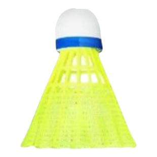 发光羽毛球尼龙户外防风耐打高弹力塑料训练球打不烂夜光抗风带灯