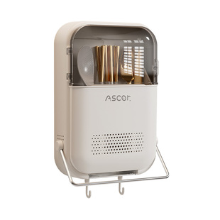 高档新款筷子收纳盒壁挂式家用筷子筒厨房快子勺子置物架筷篓筷笼