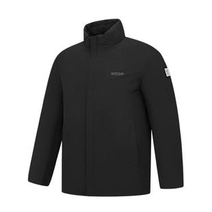 乔丹羽绒服男士2025冬季新款防风防寒防小雨鸭绒保暖立领外套风衣