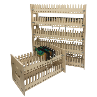 新品多台手机放置架子50-100-150台手机仓储收纳摆放充电散热支架