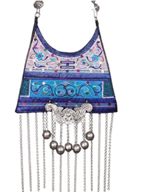 民族风刺绣老绣苗银杨丽萍毛衣链