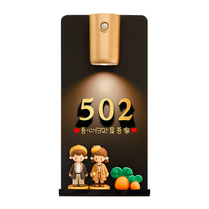 2026年新款玩偶门牌号支持定制