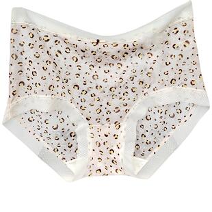 彩田花仙子内裤女中腰21971网纱印花蕾丝高腰21972透气速干茶多酚