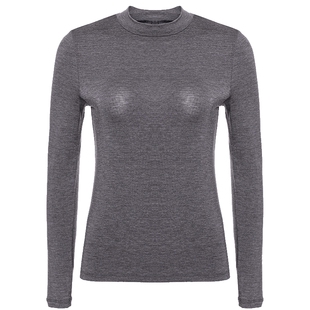 爱美丽IMIS保暖打底女秋冬薄款单层亲肤小高领套头秋衣IM72BEV1