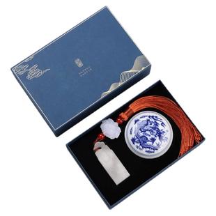 玉石印章姓名定制十周岁成人礼企业年会礼品周年庆春节新年礼物