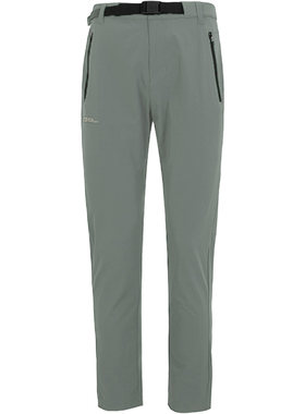 Jack wolfskin/狼爪正品春季男子户外防风休闲直筒带腰带长裤