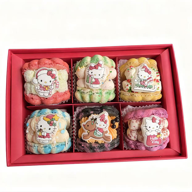 情人节礼物韩式kitty马卡龙糕点
