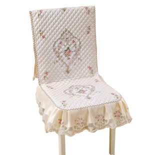 特价连体款椅子套罩家用通用椅套椅垫防滑靠背一体垫餐桌凳子套罩