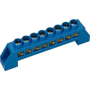 8*12桥型零线排6/8/10/12孔位零地排零排接线端子配电箱接地铜排