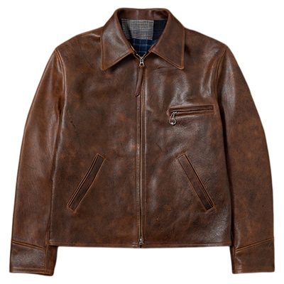 复古1930S机车服直拉