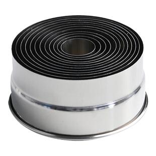 家用304不锈钢圆形切模4寸6寸蛋糕模具翻糖饼干慕斯烘焙磨具钢圈