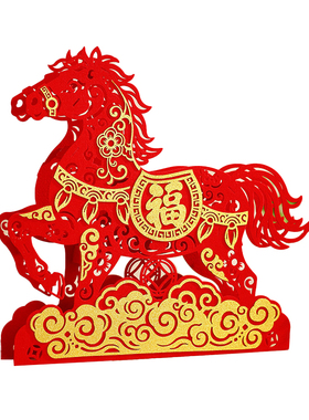 新年立体福字2026春节客厅摆件