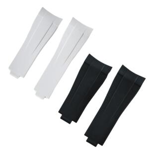 适配Rolex劳力士探险家2氟橡胶手表带原装226570弧口硅胶表带22mm