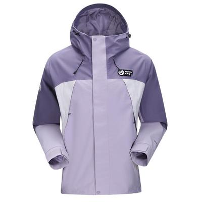 骆驼户外熊猫冲锋衣男女2026年秋冬防风雨川西旅游外套登山服