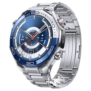 适用华为Ultimate 2手表带非凡探索GT6pro大师2全钛金属GT6智能手表watch5纯钛合金gt5同款GT4按压buds腕带