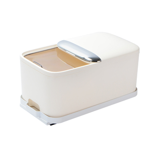 米桶拉篮厨房柜内抽屉式米箱橱柜嵌入式家用米缸米盒抽拉式置物架