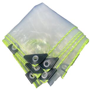 透明防雨布塑料布防水布加厚帐篷遮雨布棚篷布加厚挡风围布遮雨布