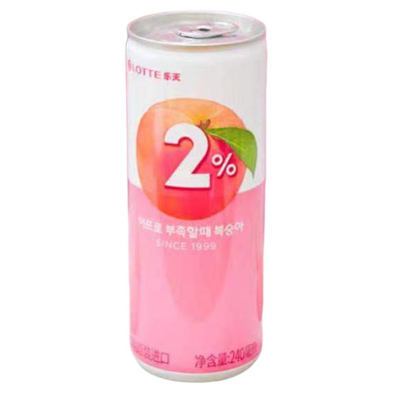 韩国进口富足水蜜桃水桃味饮料