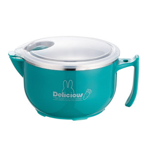 304不锈钢注水保温泡面碗带盖密封大号汤碗防烫学生大容量便当盒