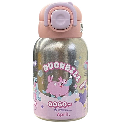 April儿童上学专用纯钛保温杯