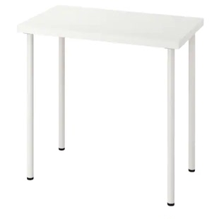 宜家利蒙桌子白色办公桌100x60阿迪斯书桌电脑桌写字桌国内代购