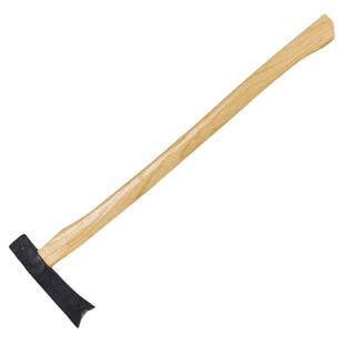 轨道钢劈柴斧精钢一体锻打手工斧头劈柴神器家用砍树斧子专用工具